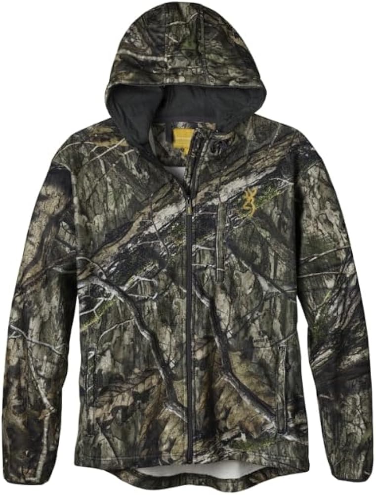 Browning Wasatch Jacket Fleece Mossy Oak Country DNA Size M