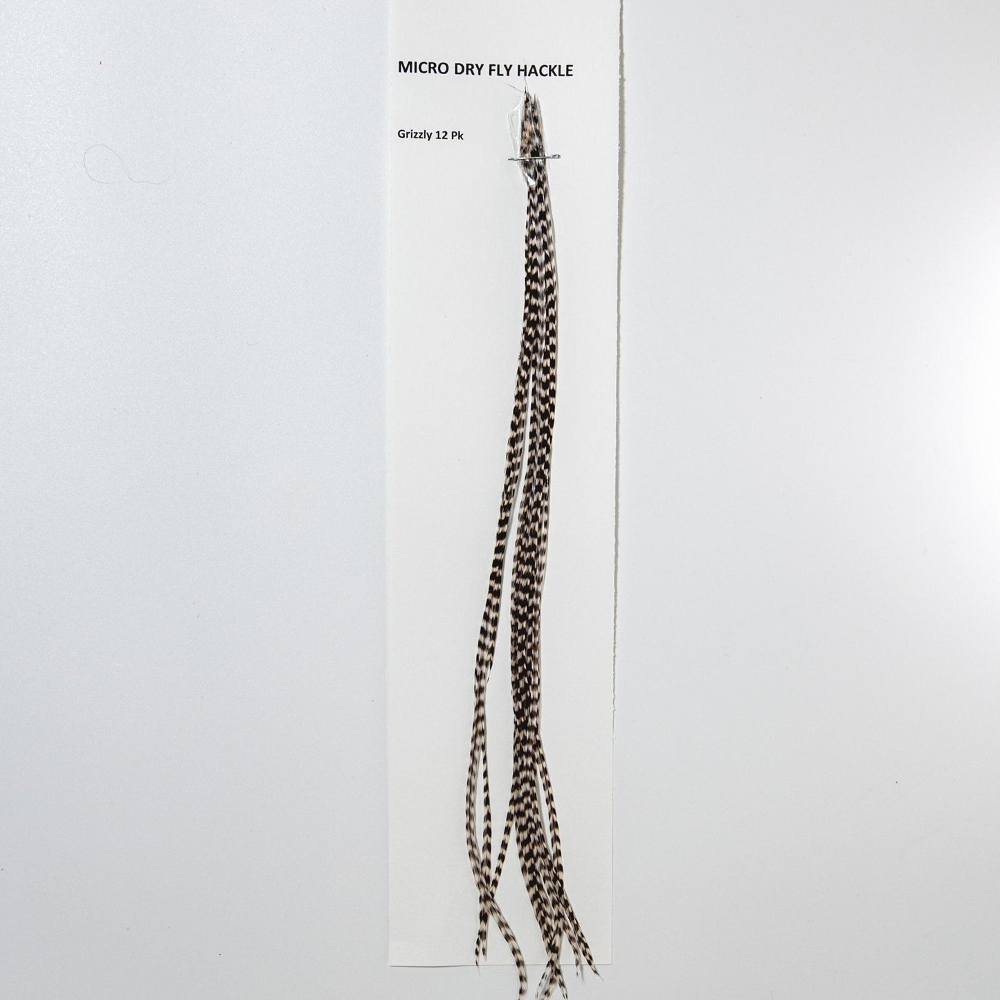 Darmor Micro Dry Fly Hackle Grizzly