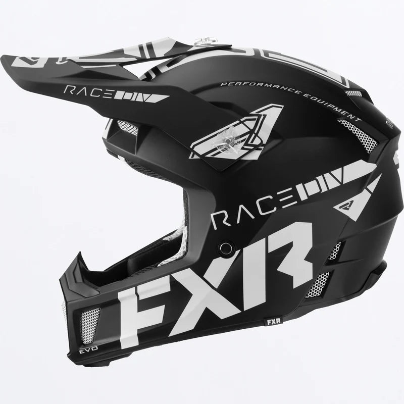 FXR Clutch Evo Helmet White Size L