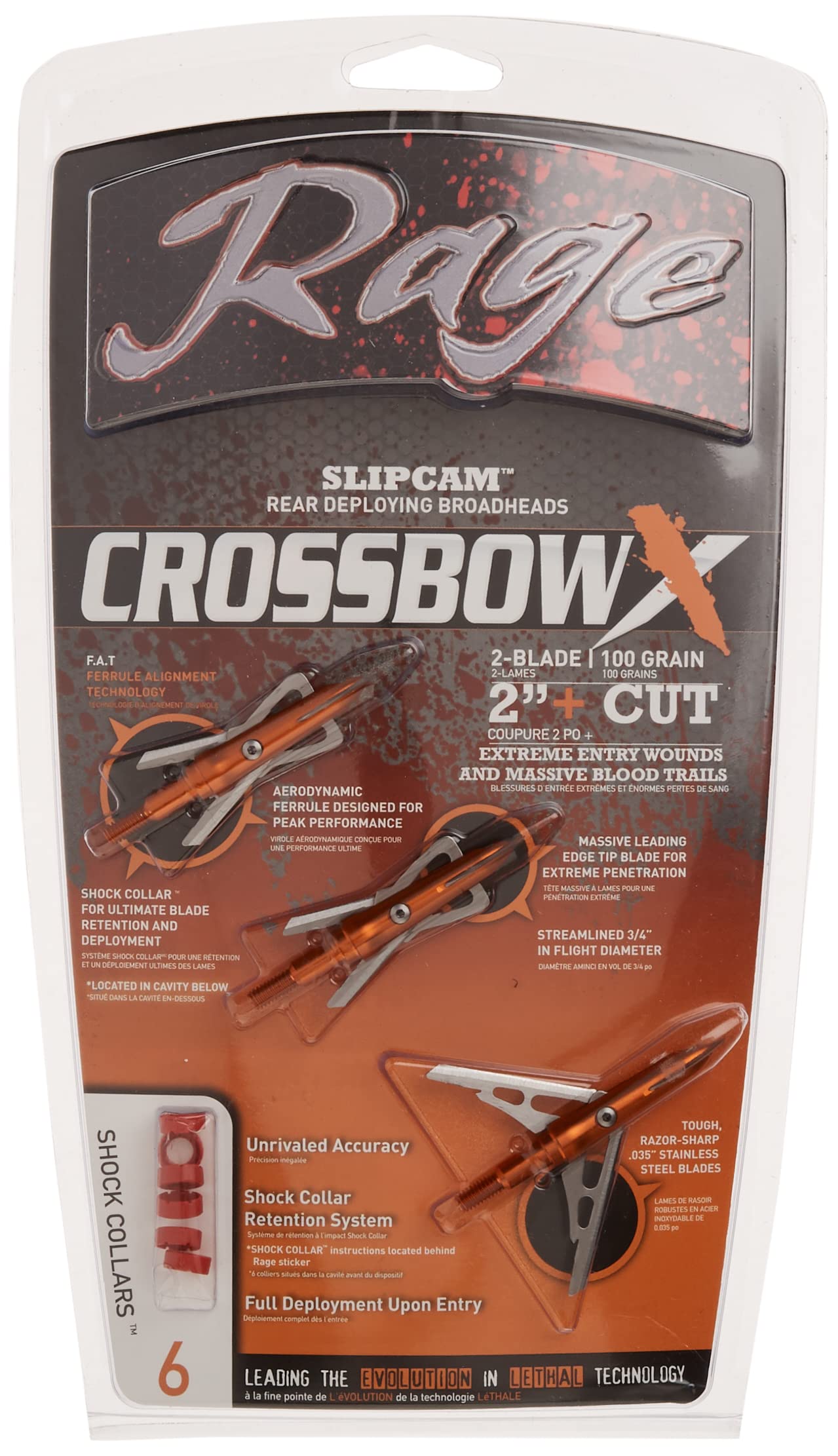 Rage R53000 Crossbow X-Blade 100GR