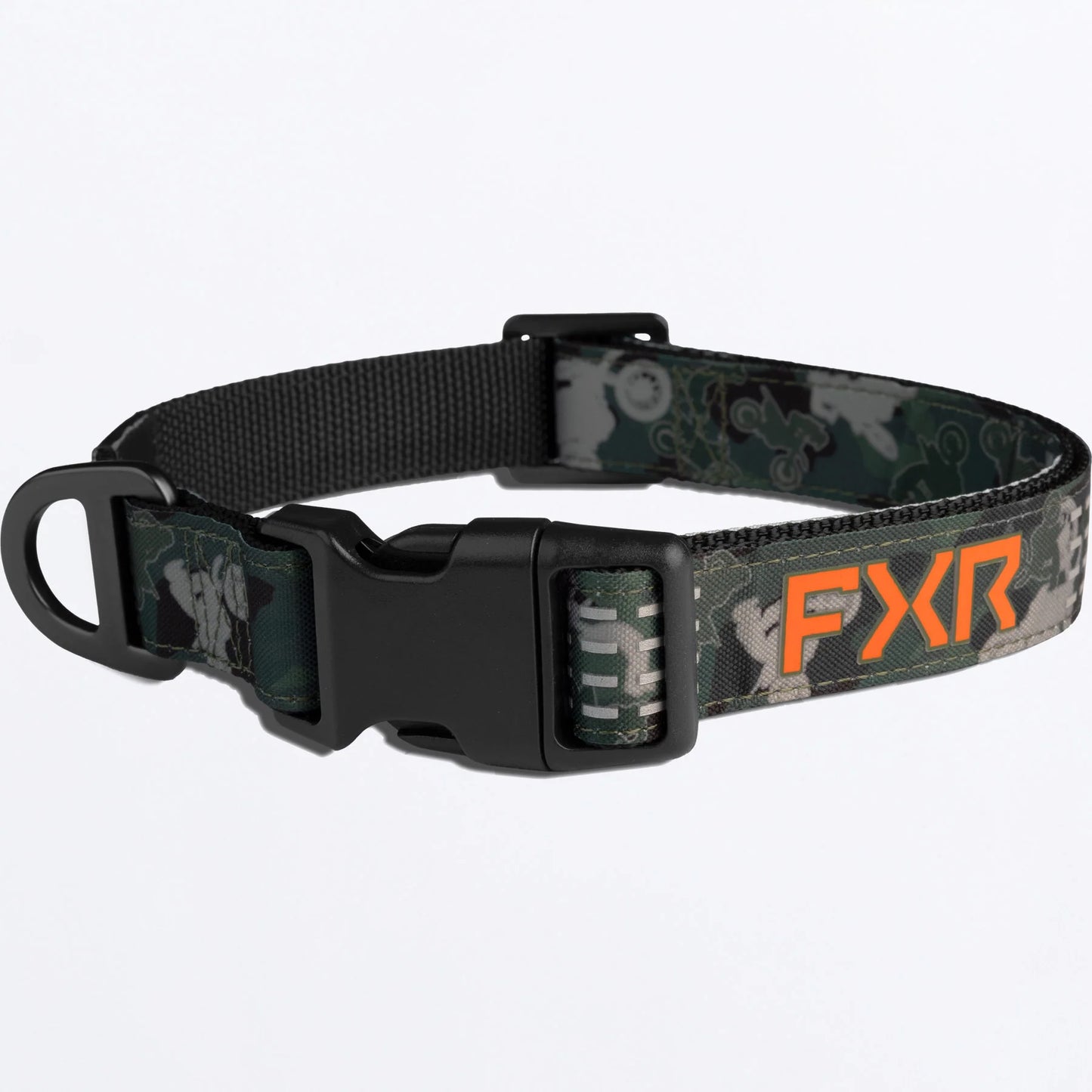 FXR Dog Collar Woodland and Bike Camo Size S
