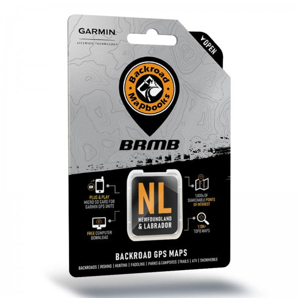 Newfoundland and Labrador Backroad GPS Maps