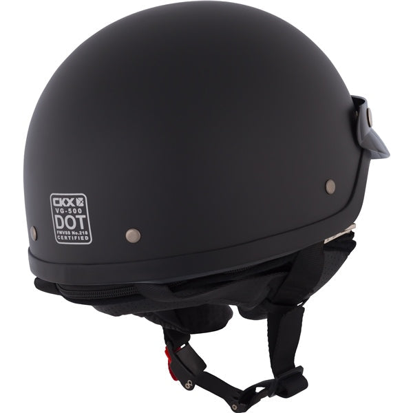 HELM VG500 SOLID BK MAT 2XL CKX