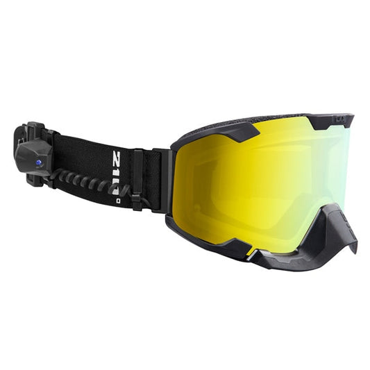 CKX 210° Trail Goggles Insulated Matte Black and Mirror Gold