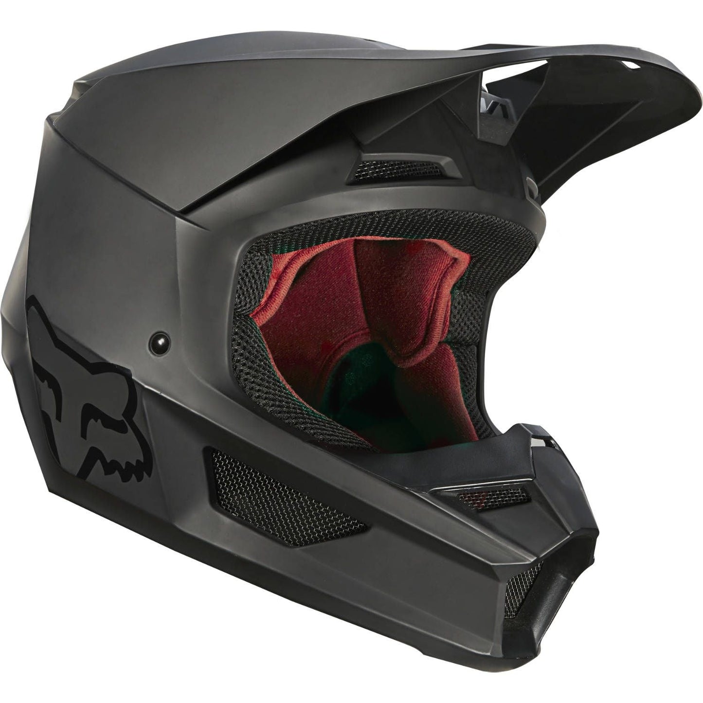 Fox Helmet V1 Solid Black Size S