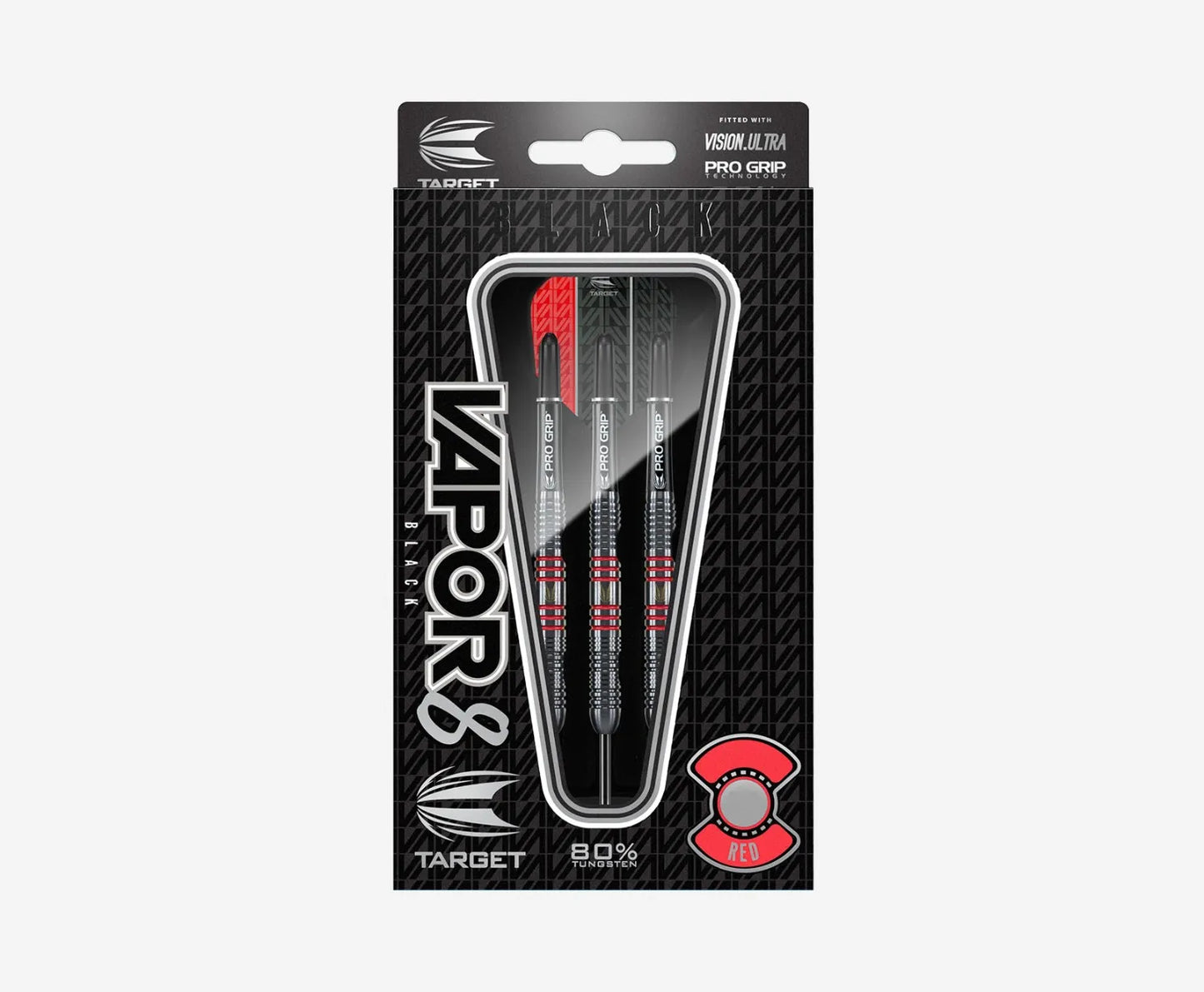 Target Darts Vapor8 Black and Red 25 g