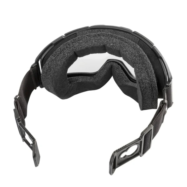 CKX 210° Trail Goggles with Controlled Ventilation Matte Black and Mirror Smoke