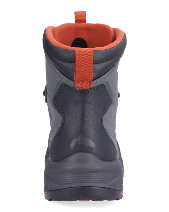 Simms Freestone Boot Rubber Mens Gunmetal Size 16