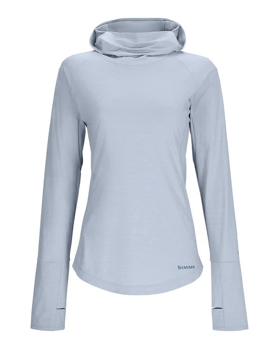 Simms SolarFlex Cooling Hoody Womens Steel Blue XL