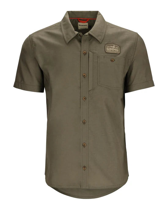 Simms Shop Shirt Mens Dark Stone M
