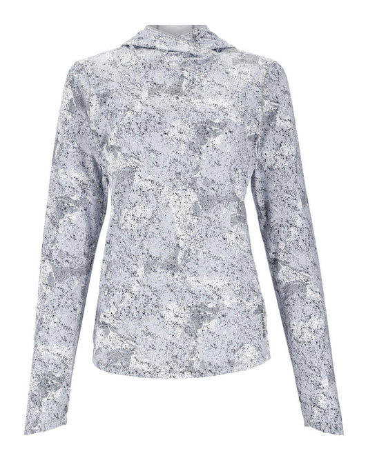 Simms SolarFlex Hoody Womens Back Eddy White L