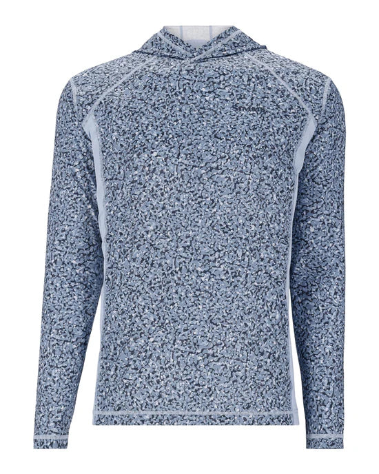 Simms Challenger Solar Hoody Mens Pebble Selvedge M
