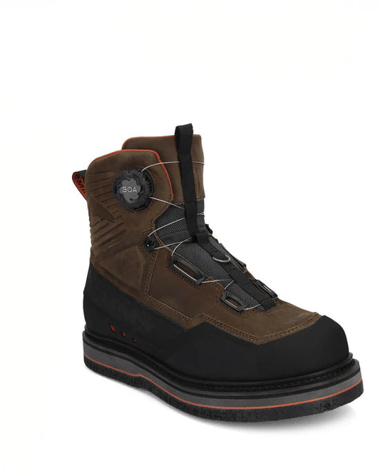 Simms G3 Guide BOA Boot Felt Mens Hickory Size 10