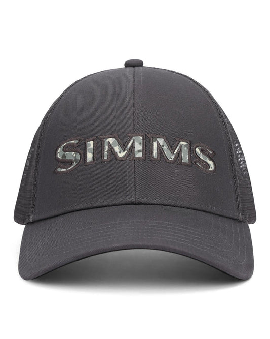 Simms Single Haul Trucker Back Eddy Camo Fill Slate