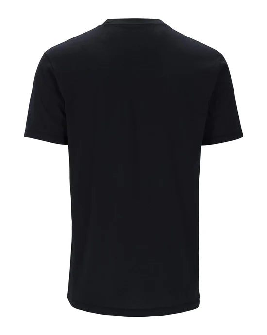 Simms Shroud Fill Logo T-Shirt Mens Black M