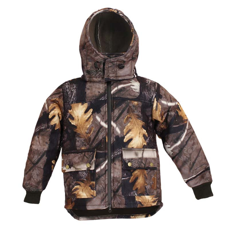 Backwoods Adventurer Jacket Kids' Camo Size L