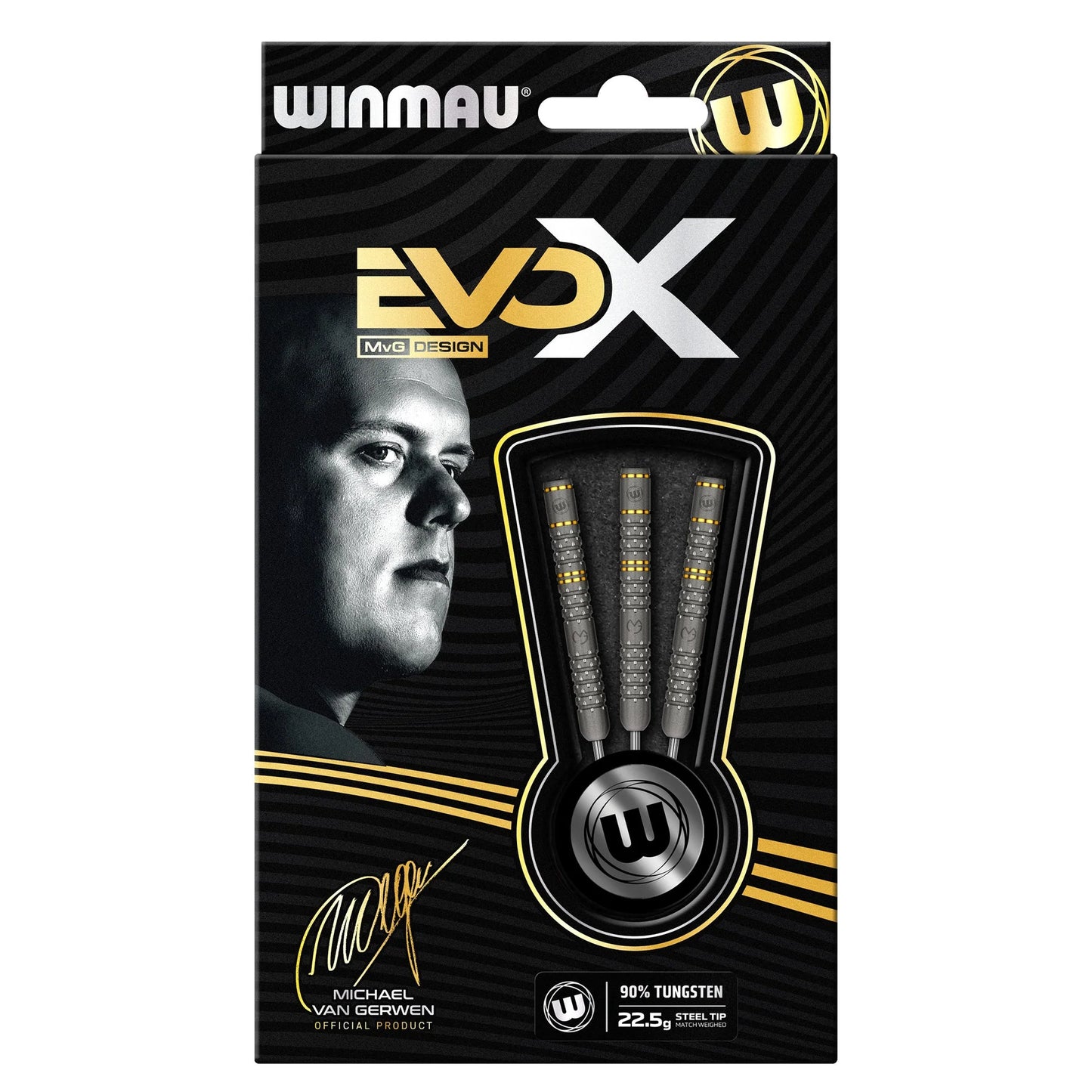 Winmau MvG EvoX Darts 22.5 g