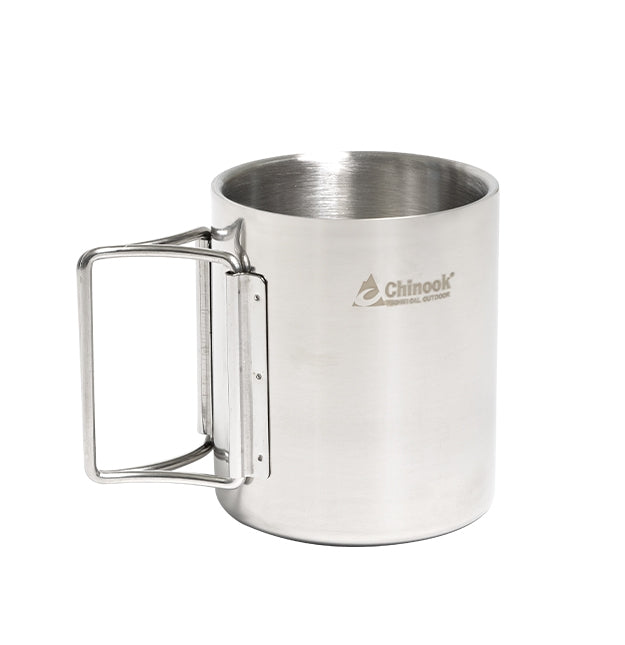 Chinook Timberline Double-Wall Mug w/ Folding Handle