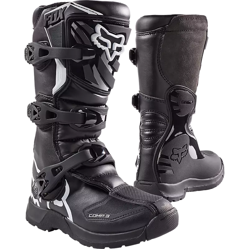 Comp 3Y Boot Black Size 3