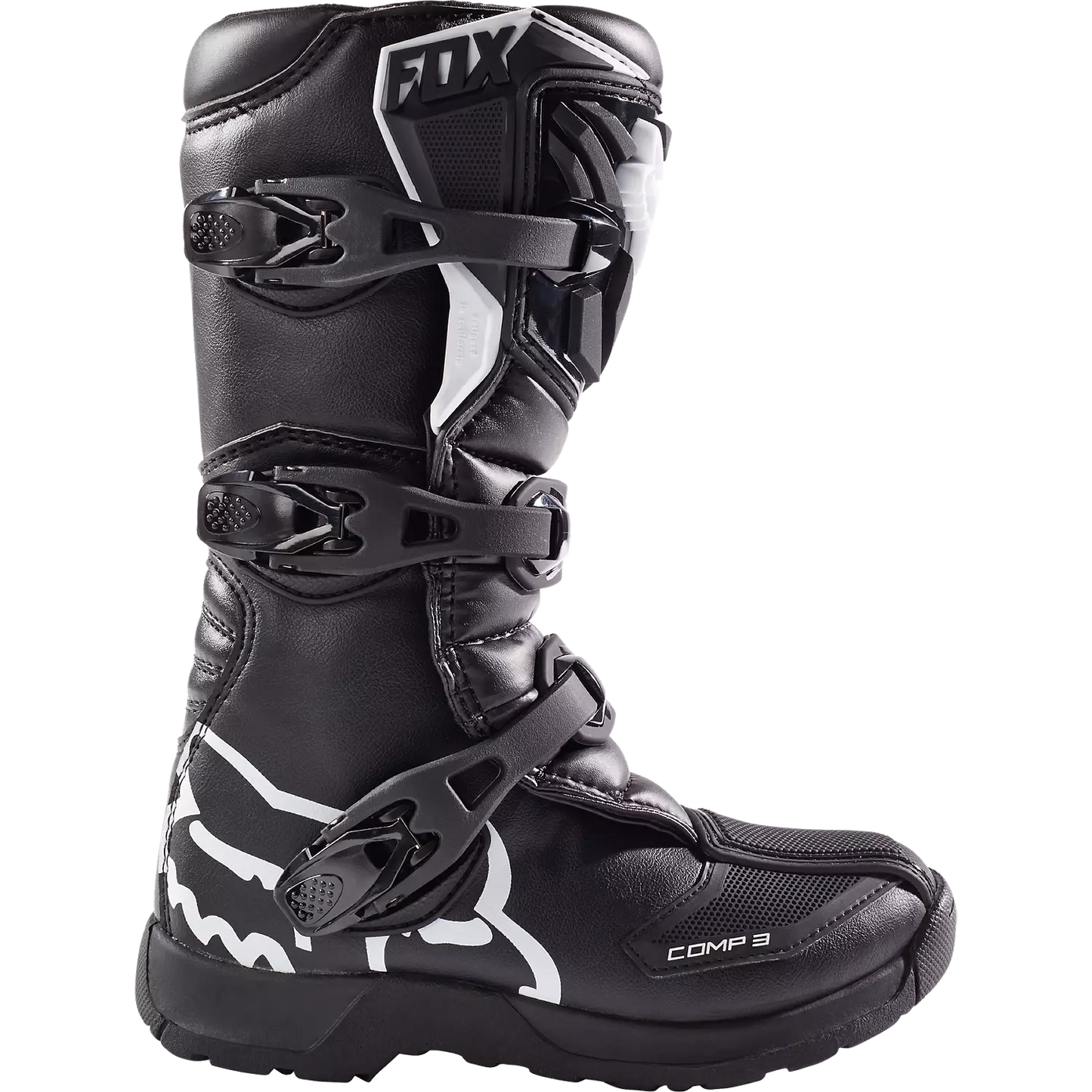 Fox Comp 3Y Boot Youths' Black Size 6