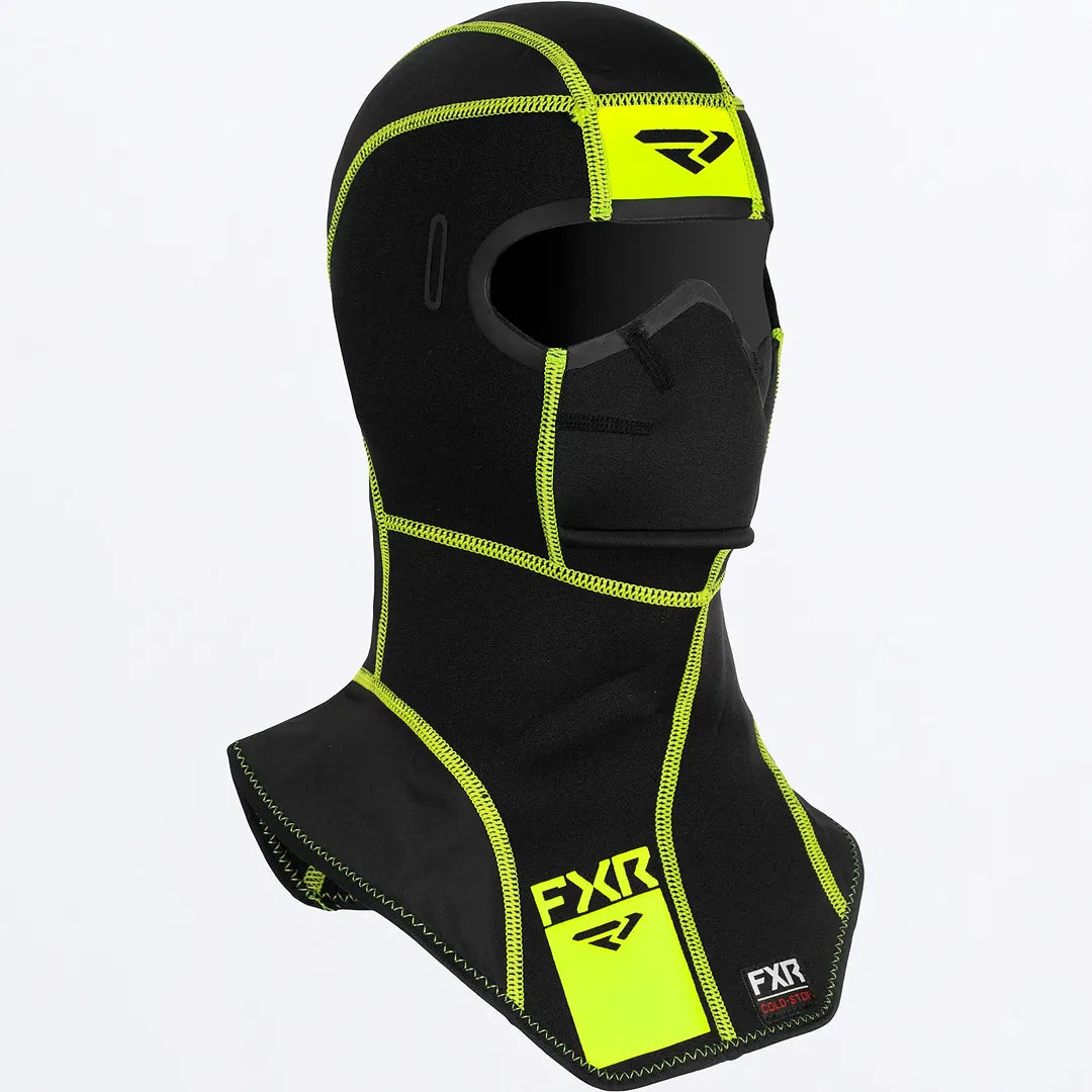 FXR Cold-Stop Anti-Fog Balaclava Black/Hi-Vis Size L