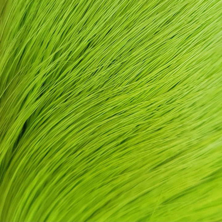Shor Deer Body Dyed From White Fluorescent Green 8 g
