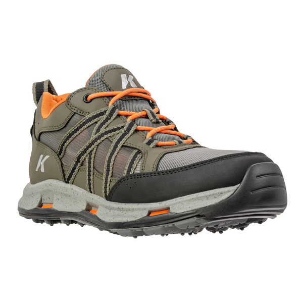 Korkers All Axis Shoe Vibram XS Trek Sole Green Size 11