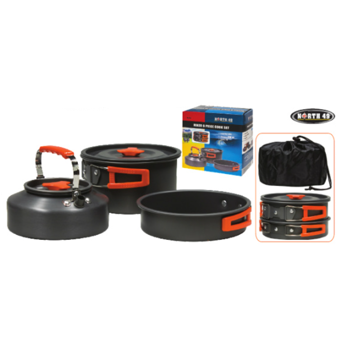 North 49 Hiker 6-Piece Cookset