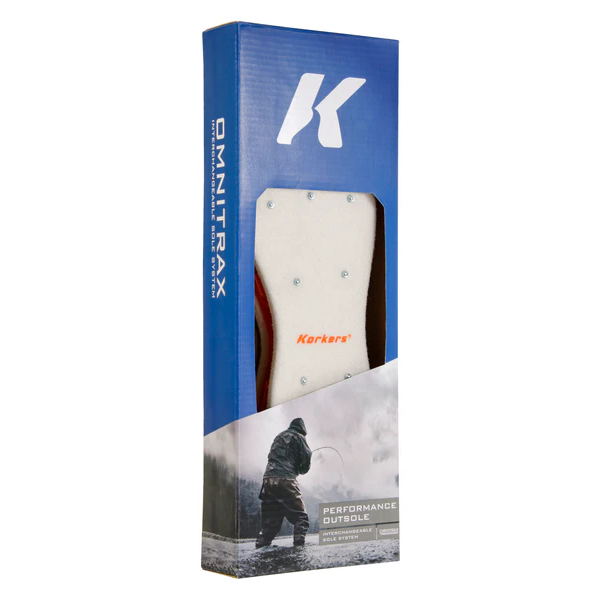 Korkers OmniTrax Studded Felt Sole Replacement Size 10