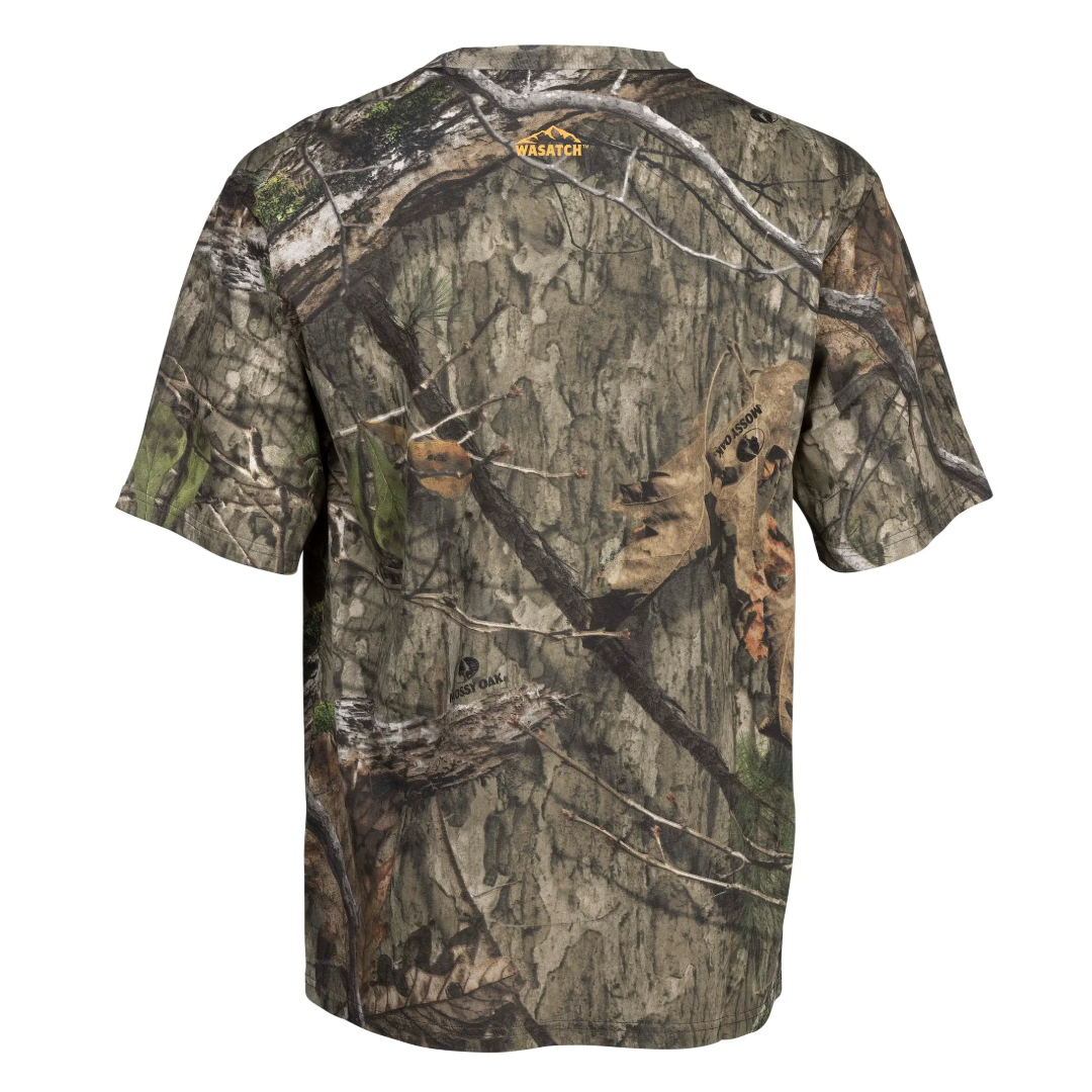 Browning Wasatch Shirt Short-Sleeve Mossy Oak Country DNA Size M
