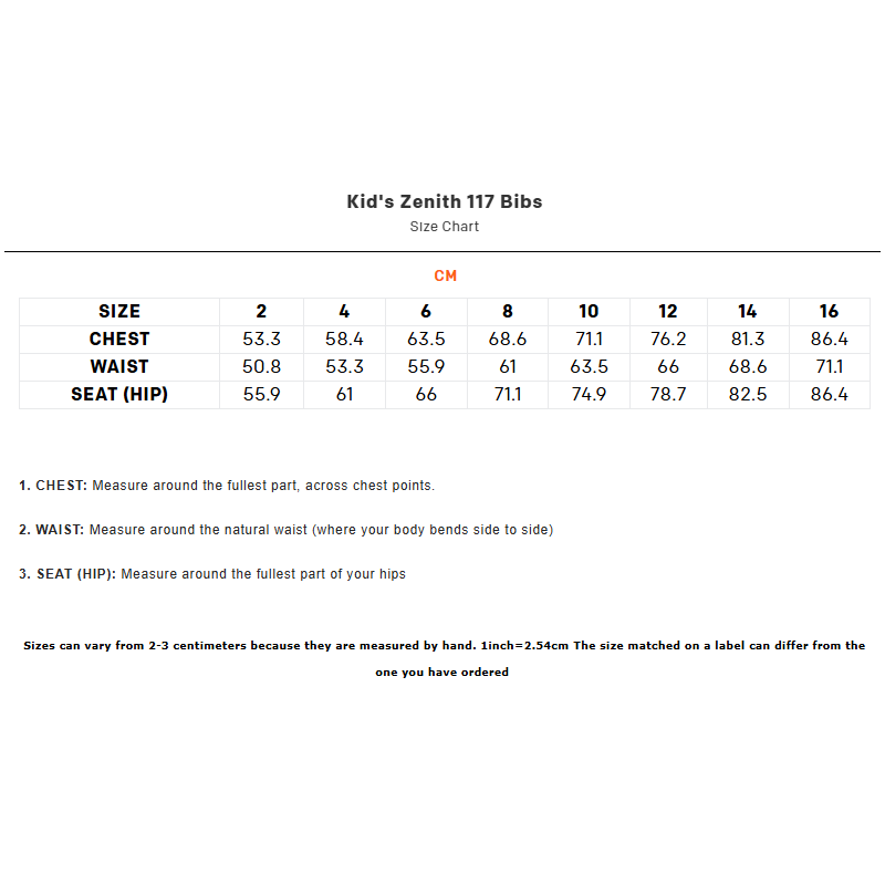 Grundens Zenith Bib Children's Navy Size 16