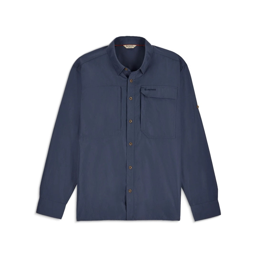 Simms Guide Shirt Men's Selvedge Size L