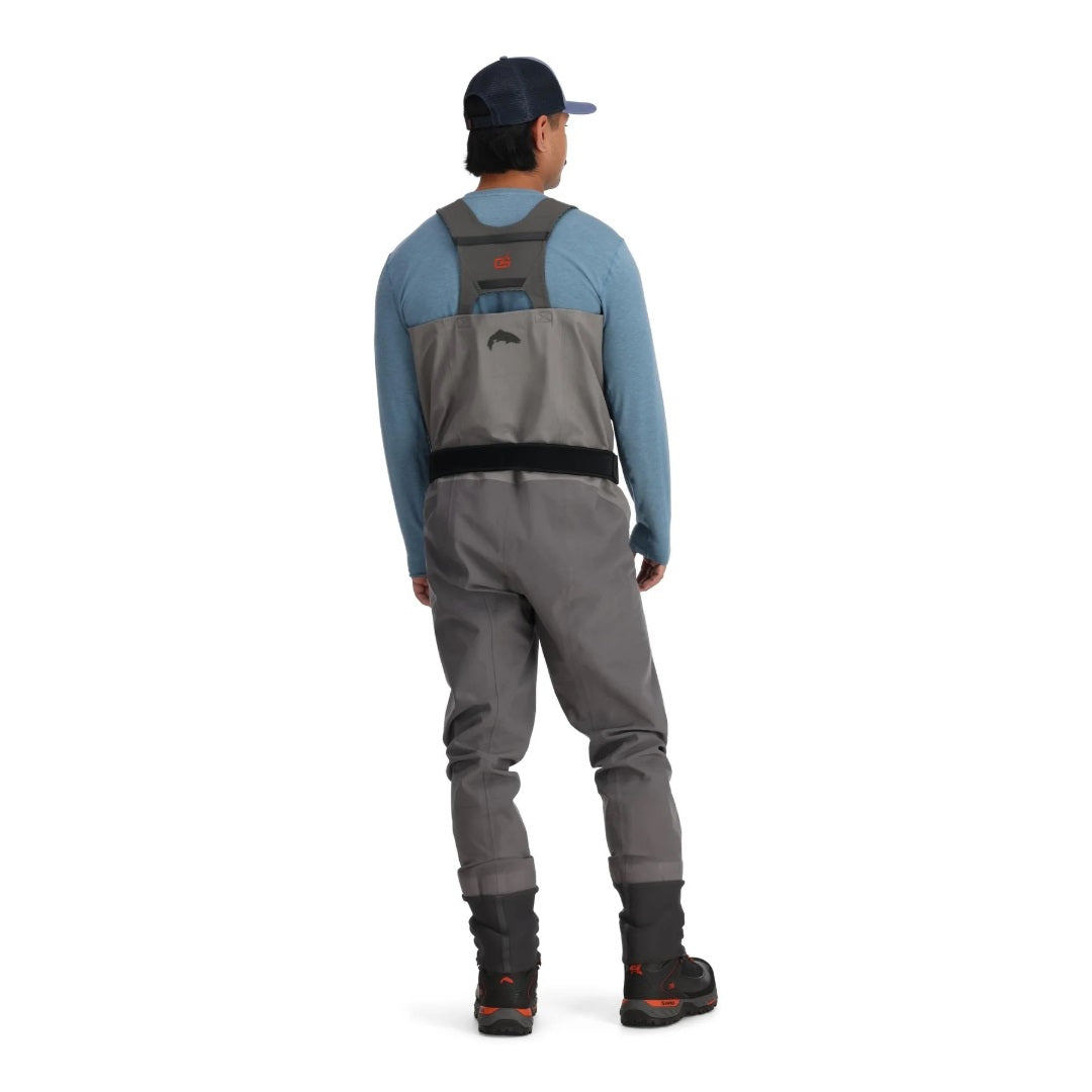 Simms G4Z Stockingfoot Waders Men's Slate 12-13 Boot Size L Long