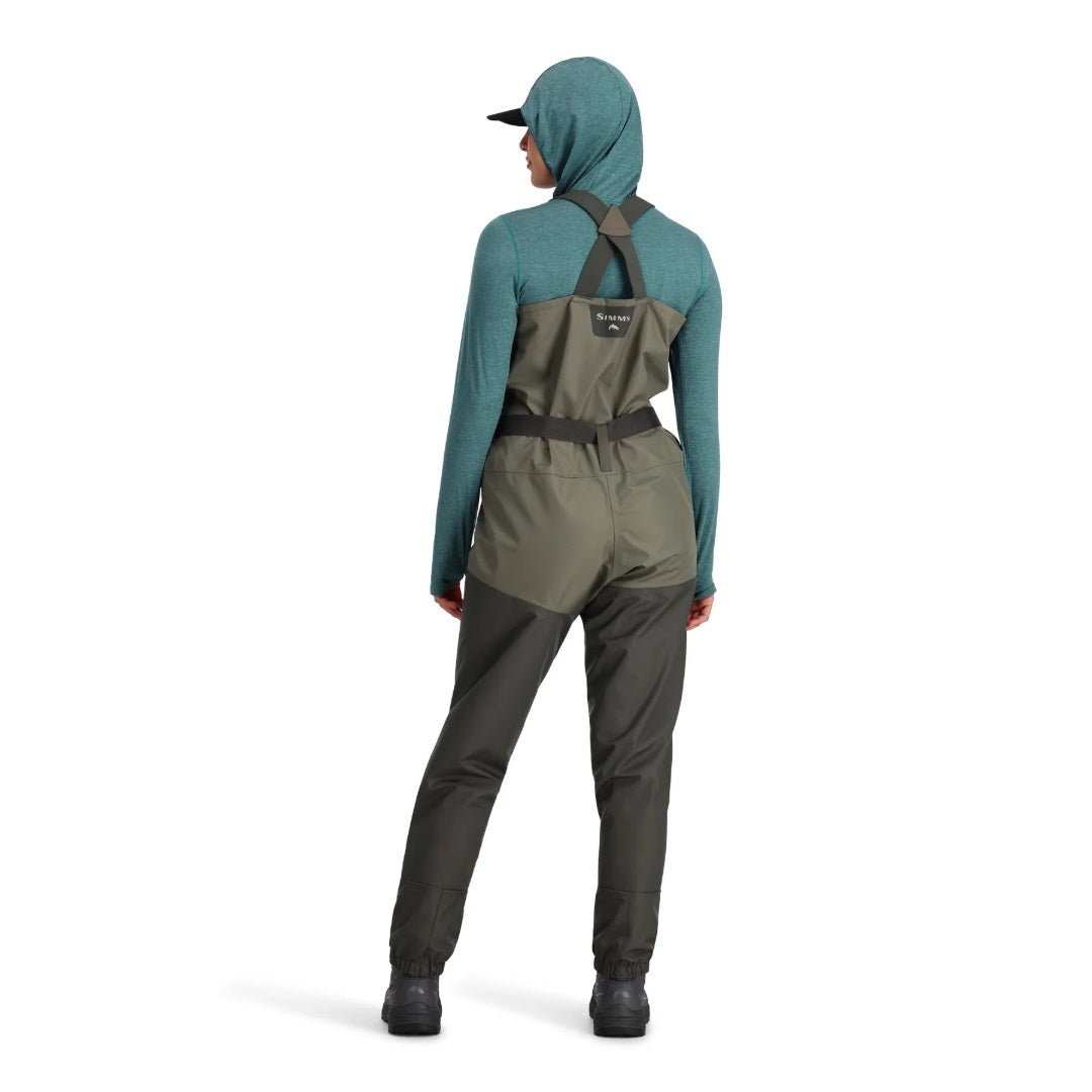 Simms Tributary Stockingfoot Waders Women's Basalt 9-10 Boot Size 2XL