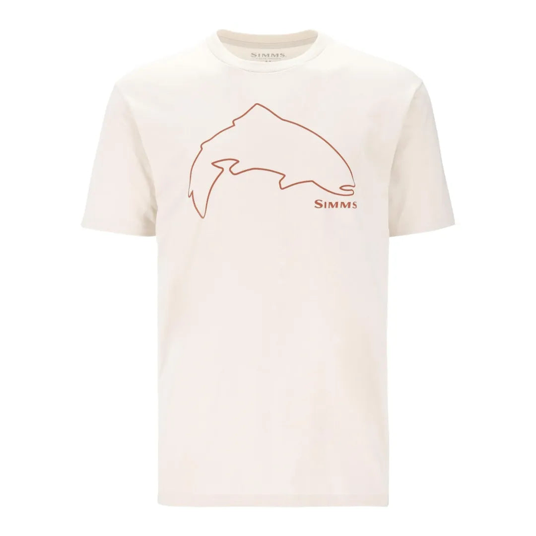 Simms Trout Outline Men's T-Shirt