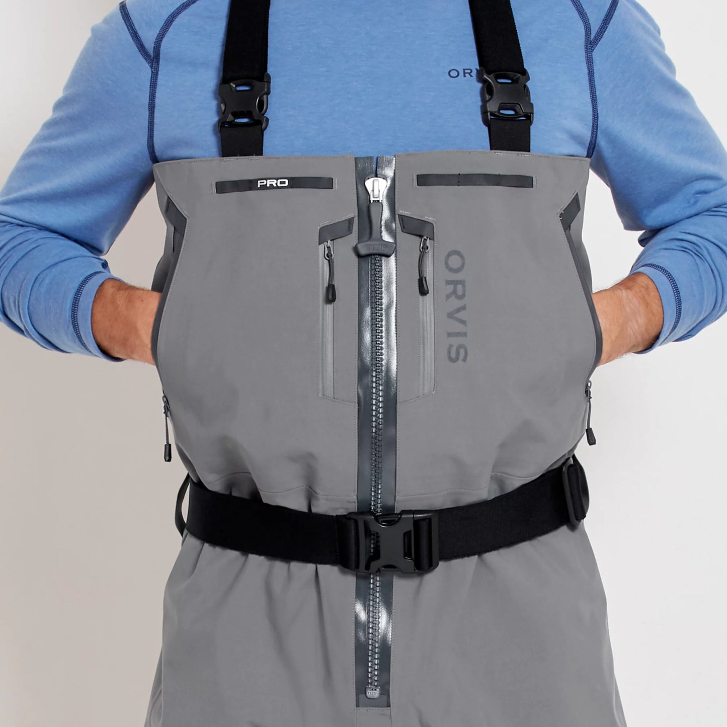 Orvis Men's Pro Zip Wader LG