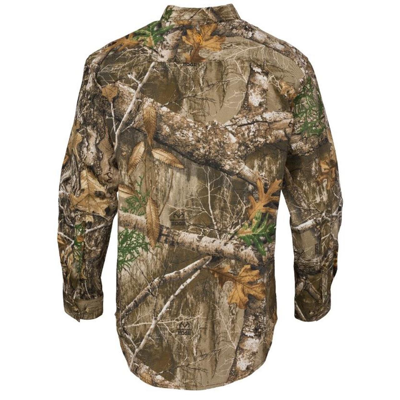 Browning Wasatch Button Shirt Realtree Edge Size 2XL