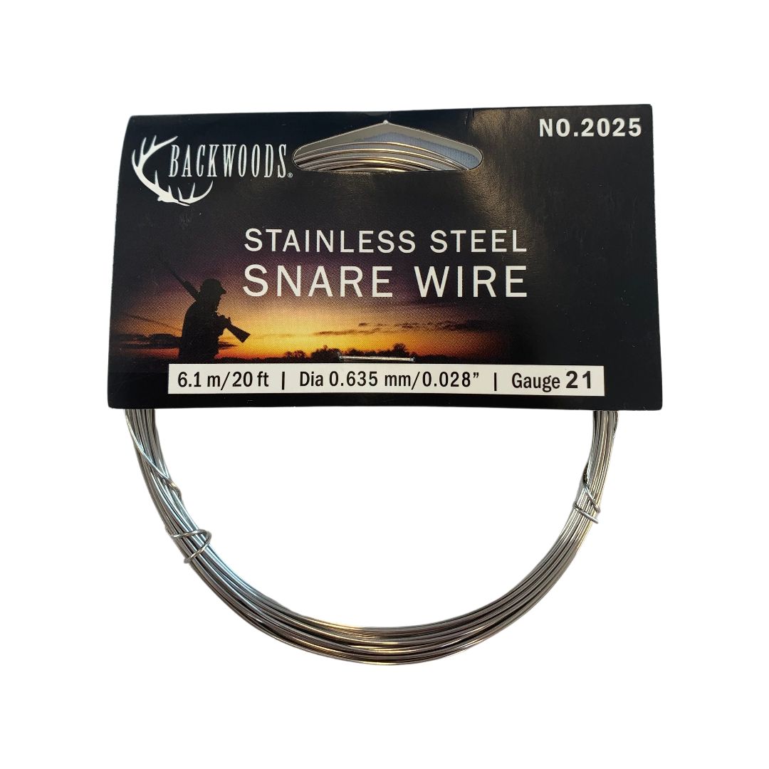 Backwoods S/S Snare Wire 20" 21Ga