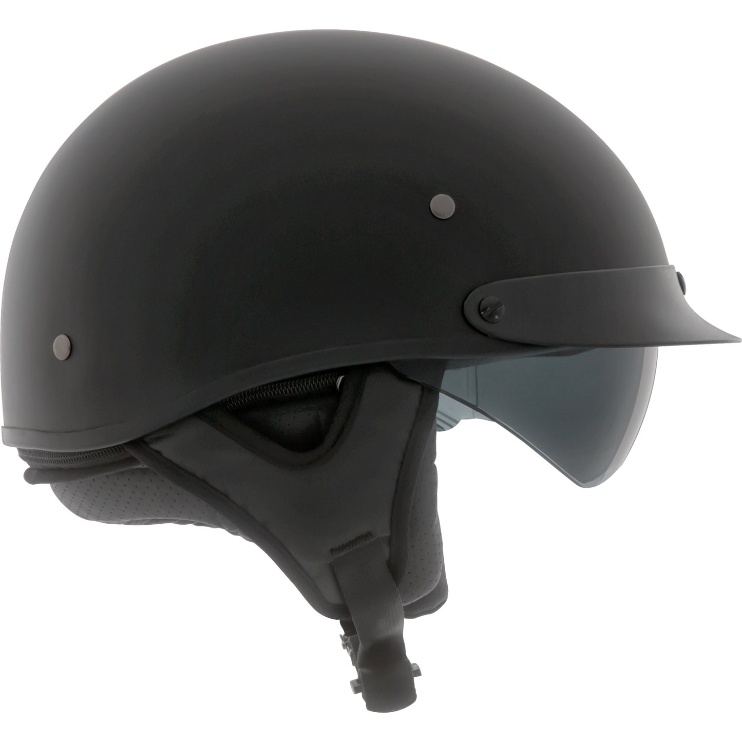 CKX Revolt Half Helmet Matte Black Size S