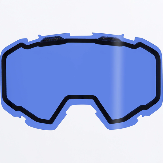 FXR Maverick Replacement Dual Goggles Lens Blue