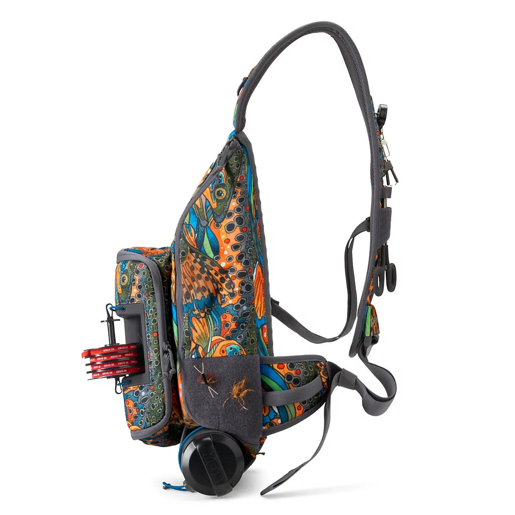 Orvis Sling Pack Fishe Unbound Brown