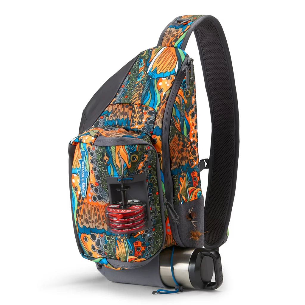 Orvis Sling Pack Fishe Unbound Brown