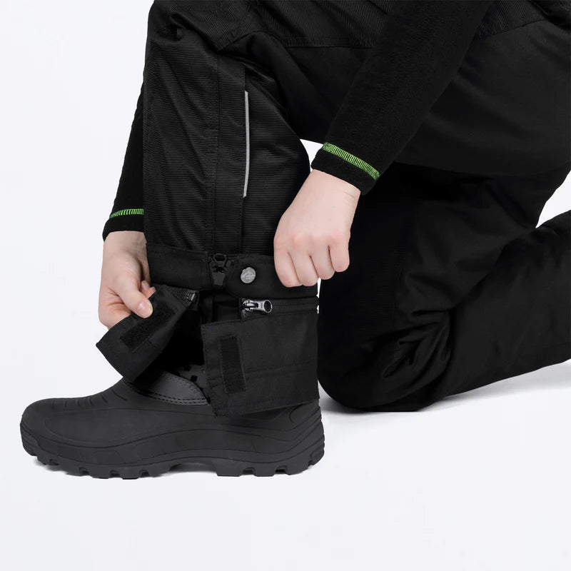 FXR Clutch Pants Black Children's Size 8