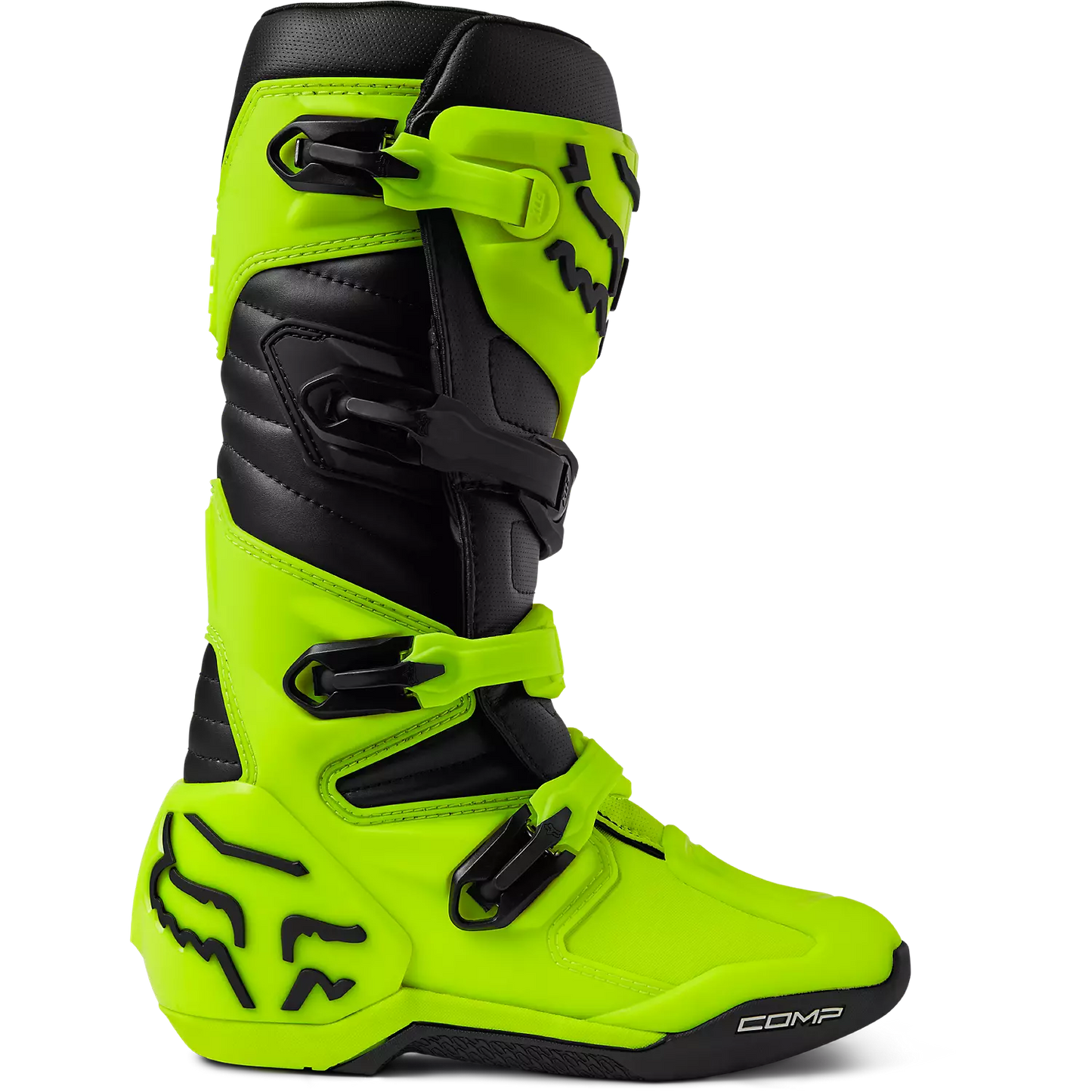 Fox Comp Boots Fluorescent Yellow Size 9