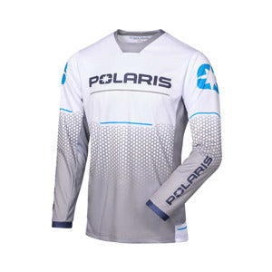 Throttle Jersey White/Blue L