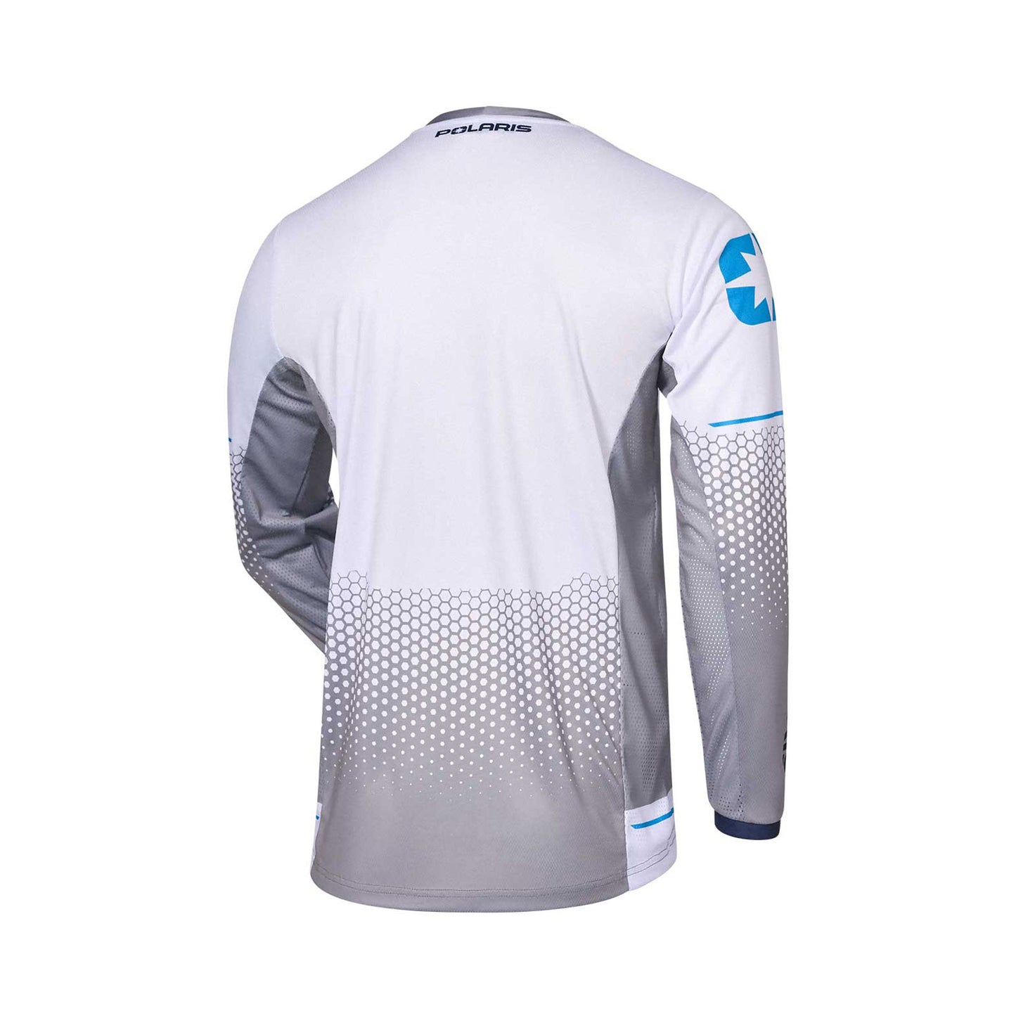 Throttle Jersey White and Blue Size XL