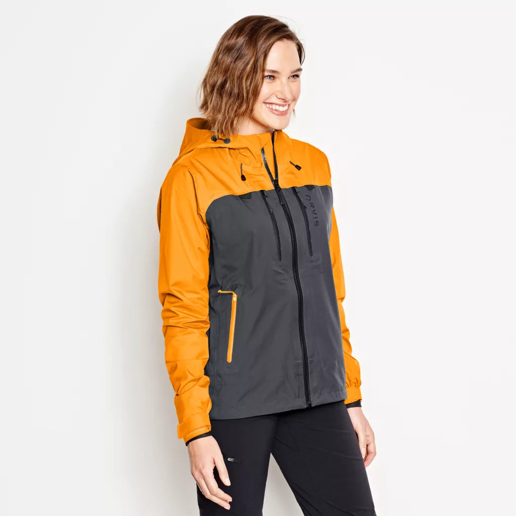 Orvis Ultralight Wading Jacket Harvest Women's Size XL