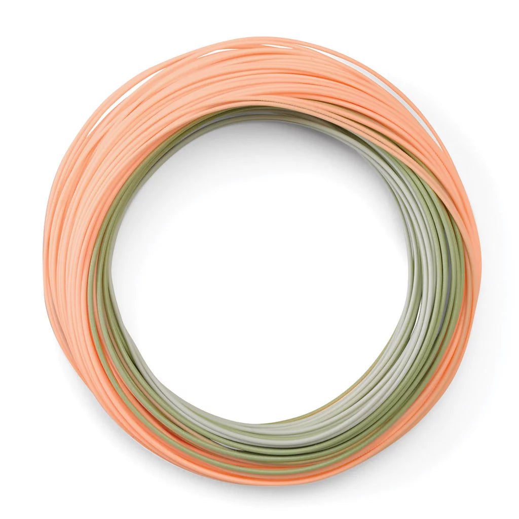 Orvis Pro Trout Smooth Fly Line Willow/Olive/Peach WF8