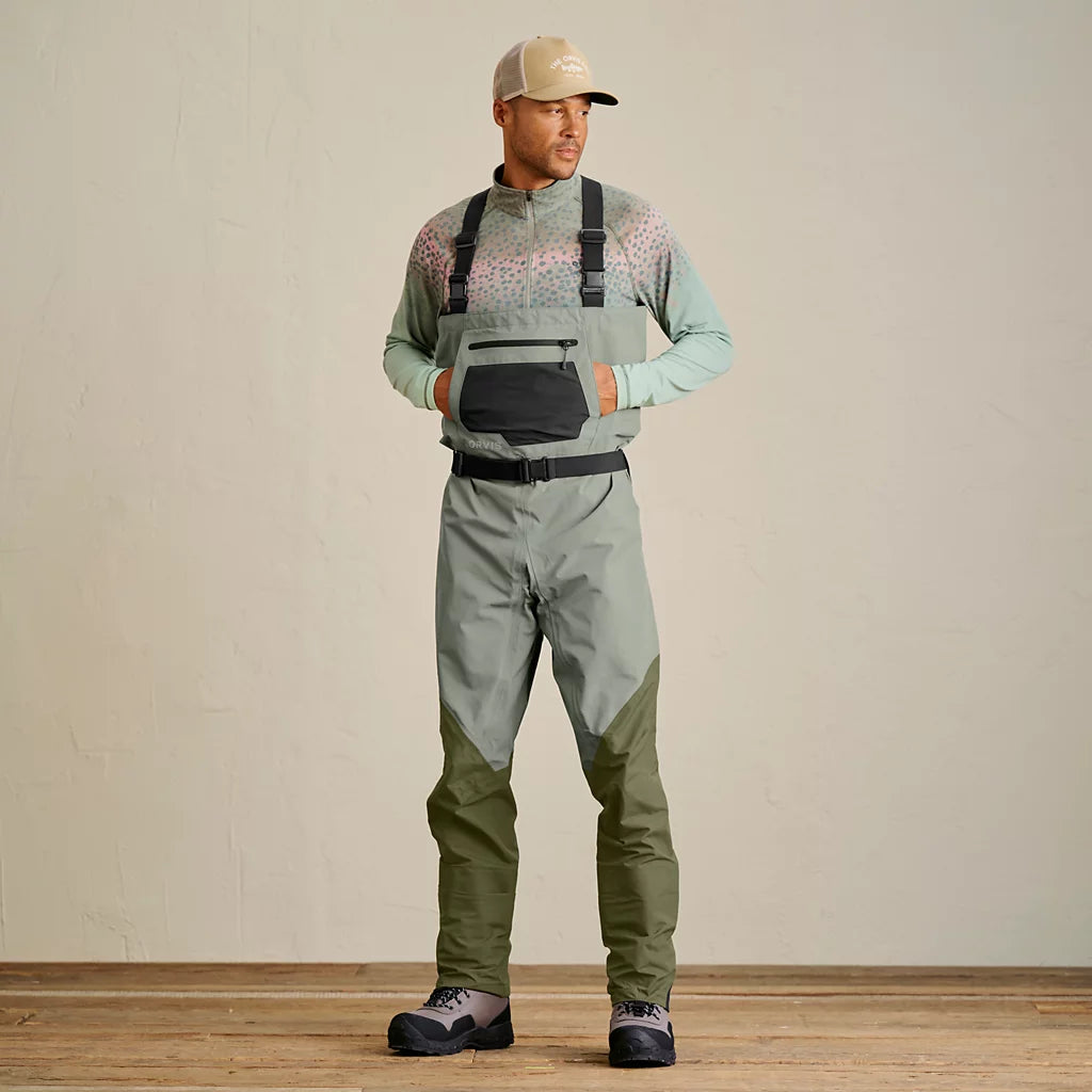 Orvis Clearwater Waders Mens Sagebrush Large Long