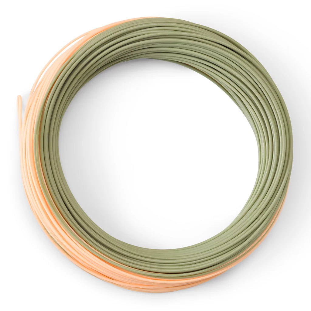 Orvis Hydros Trout Fly Line Light Olive/Peach WF8